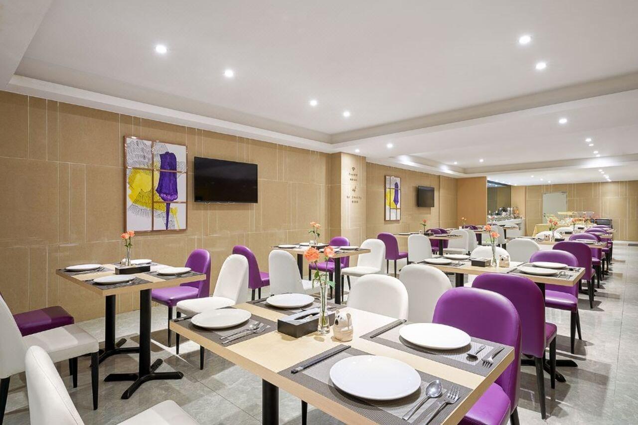 Echarm International Hotel Guangzhou Baiyun International Airport Huadu Plaza Branch - Free Deliver Service To Guangzhou Baiyun International Airport & Free Deliver Service To Canton Fair Complex During Canton Fair Period Exterior foto